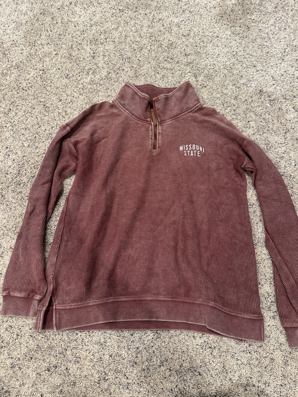 Missouri State Quarter-Zip Pullover - Dusty Mauve